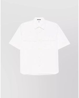 C.P. Company Cotton Short-Sleeve Shirt - White