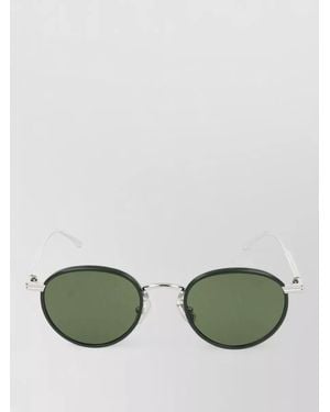 Bottega Veneta Sunglasses Bv1389S 003 Round Metal Frame - Green