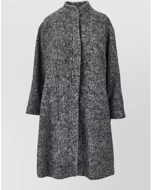 Emporio Armani Wool Coat - Grey