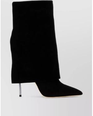 Casadei Leather Ankle Boots - Black