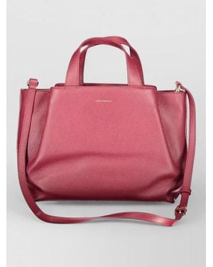 Coccinelle Leather Shoulder Bag - Pink