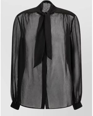 Lardini Viscose Blouse - Black
