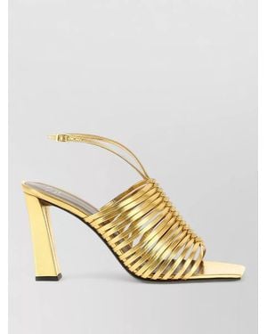 Giuseppe Zanotti Leather Savoia Sandals - Metallic