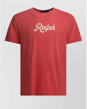Polo Ralph Lauren Cotton T-Shirt - Red