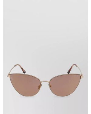 Tom Ford Sunglasses Ft1005 28Z Cat Eye Frame - Natural