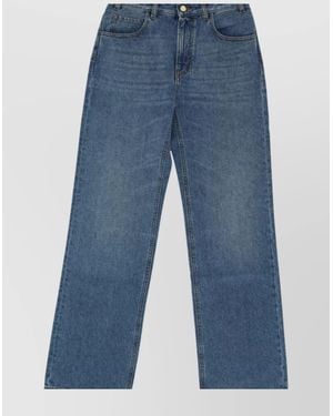 Chloé High-Rise Boyfriend Jeans - Blue