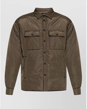 DSquared² Padded Shell Jacket Chest And Flap Pockets - Green