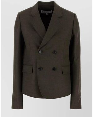 Loewe Wool Blazer - Black