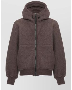 Canada Goose Hooded Padded Jacket - Brown