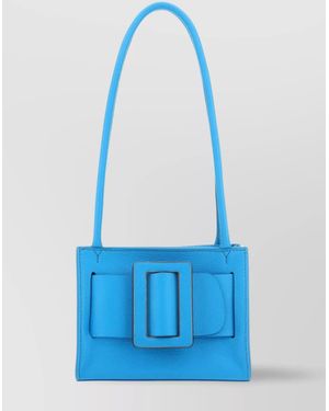 Boyy 18 Soft Shoulder Bag With Rectangular Shape - Blue