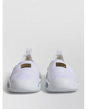 Dolce & Gabbana Quilted Slip-On Trainers - Metallic