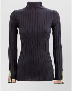 Etro Wool Knit Top - Blue