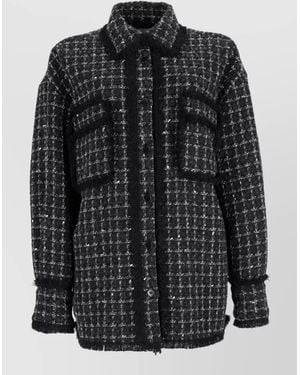 MSGM Fitted Jacket - Black