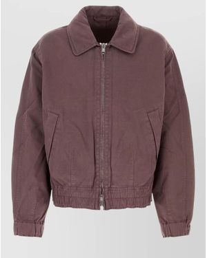 Our Legacy Single Breasted Coat - Purple