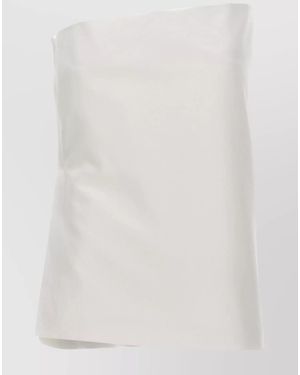 Sportmax Adda Bustier Top - White