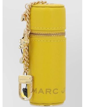 Marc Jacobs Chain Detail Wallet And Cardholder Keyring - Yellow