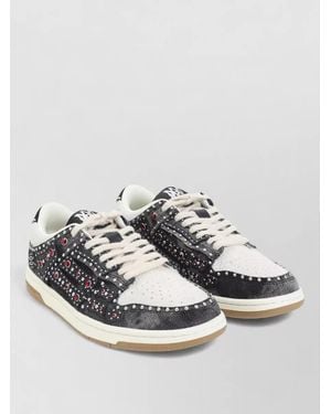 Amiri Studded Low-Top Trainers - Metallic