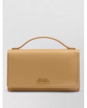 Marc Jacobs The Mirror Mini Leather Crossbody Bag - Brown