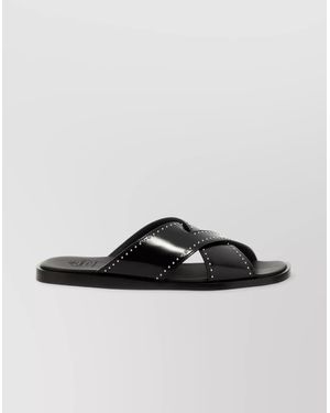 シューズ・サンダルその他 CHURCH'S Woman Flat sandals Black DX01139QL F0AAB Women's Church's Sandals – Sliders – Farfetch