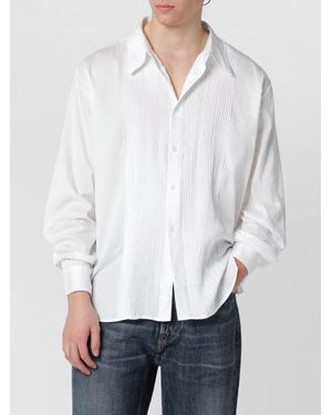 Our Legacy Pleated Buttoned Shirt - White