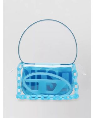 DIESEL 1Dr Rubber Bucket Bag - Blue