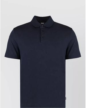 BOSS Short-Sleeve Polo Shirt - Blue