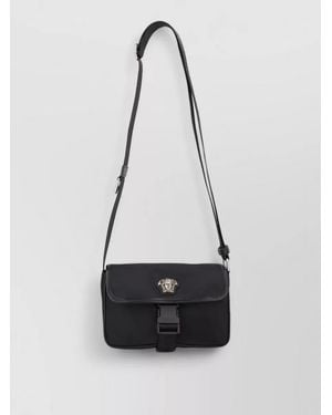 Versace Jellyfish Mini Shoulder Bag Buckle Detail - White