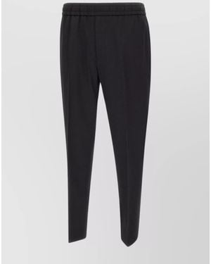 Golden Goose "Luke" Wool Blend Trousers - Blue