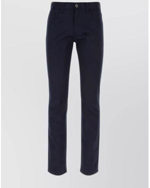 Prada Slim-Fit Chino Pants - Blue