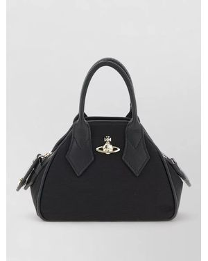 Vivienne Westwood Yasmine Mini Moiré Mini Bag - Black