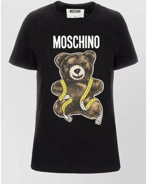 Moschino Cotton T-Shirt - Black