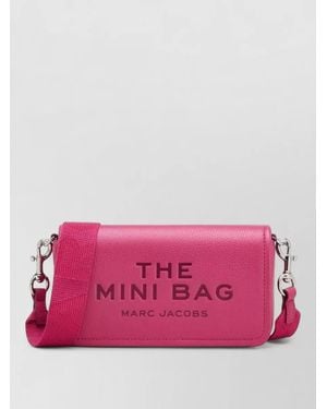 Marc Jacobs The Mini Sack Leather Cross-Body Bag - Pink