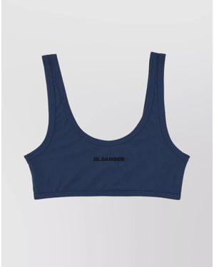 Jil Sander Bikini Top - Blue