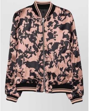 Dries Van Noten Volker Reversible Bomber Jacket - Multicolour