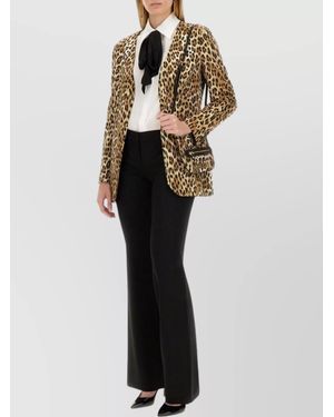 Moschino Animal-Print Blazer - Multicolor
