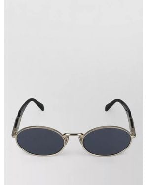 Prada Sunglasses 0Pr 65Zs Zvn09T Oval Frame - Blue