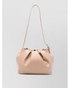 THEMOIRÈ Na Vegan Leather Shoulder Bag - Natural