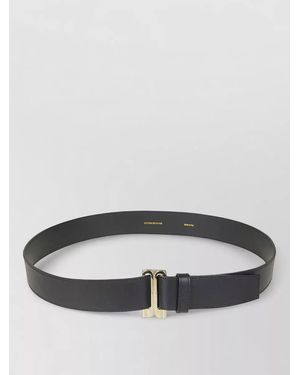 Victoria Beckham Leather Belt - Grey