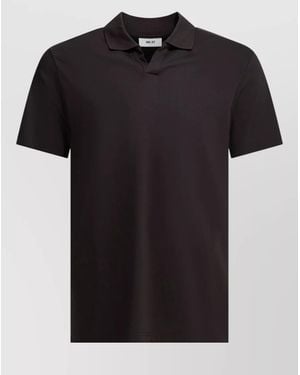 NN07 Organic Cotton Polo Shirt - Black