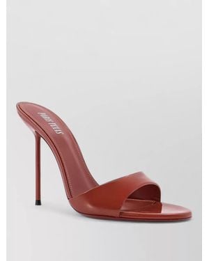 Paris Texas Patent Leather Sandals - Red