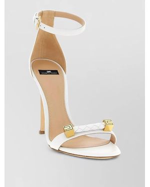Elisabetta Franchi Leather Sandals - Multicolour