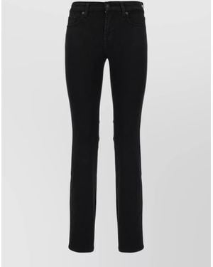 7 For All Mankind Denim Jeans Five Pocket Belt Loops - Black