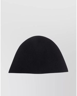 Uma Wang Ribbed Cashmere Bucket Hat - Blue