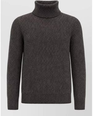 Fortela Cashmere Wool Sweatshirt - Grey