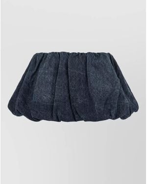 DIESEL Denim Balloon Mini Skirt - Blue