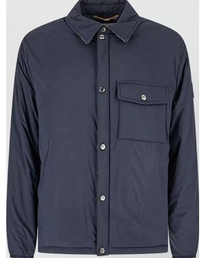 Burberry Quilted Puffer Jacket - Blue