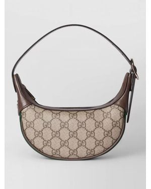 Gucci Ophidia Small Fabric Clutch Bag - Grey