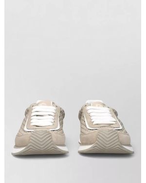 Dolce & Gabbana Fabric Low-Top Trainers - Natural