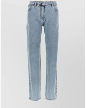 Magda Butrym '06' Jeans Featuring Five-Pocket Design - Blue