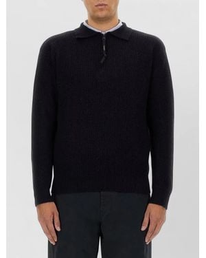 Aspesi Wool T-Shirt - Blue